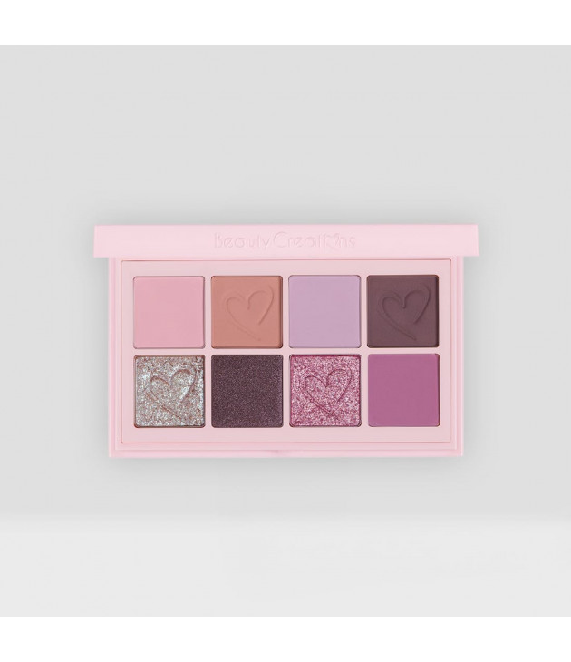 Paleta De Sombras 8 Tonos Duet Mini Snap Feeling Mauvey Beauty Creations