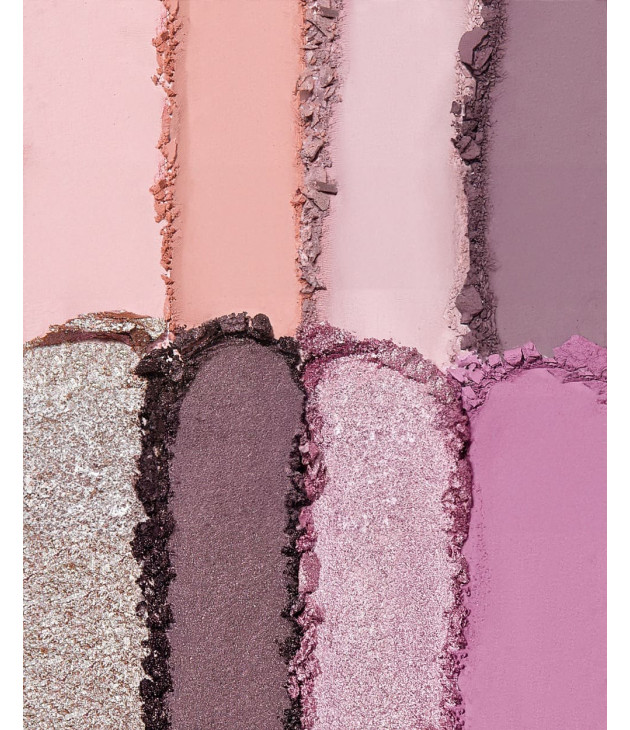 Paleta De Sombras 8 Tonos Duet Mini Snap Feeling Mauvey Beauty Creations