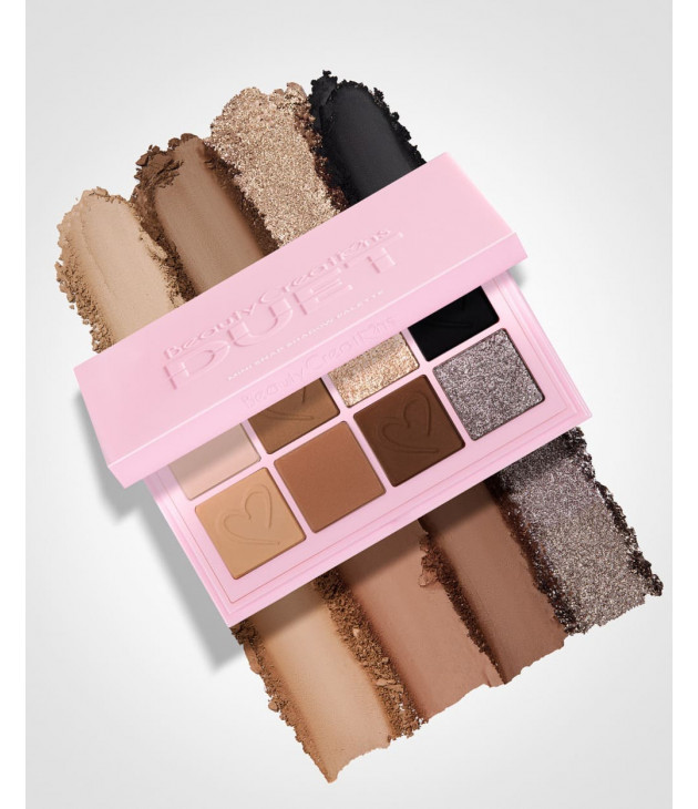 Paleta De Sombras 8 Tonos Duet Mini Snap Gungy Greys Beauty Creations