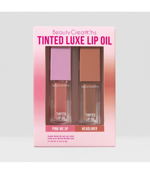 Tinted Luxe - Set Duo De Aceite De Labios Soft Spoken  Beauty Creations