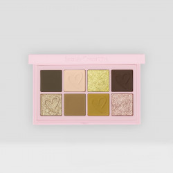 Paleta De Sombras 8 Tonos Duet Mini Snap Modern Greens Beauty Creations