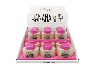 Display 12 banana Setting Powder Beauty Creations