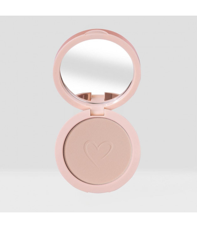 Pretty Pressed Barely Beige 02 Polvo Compacto Beauty Creations