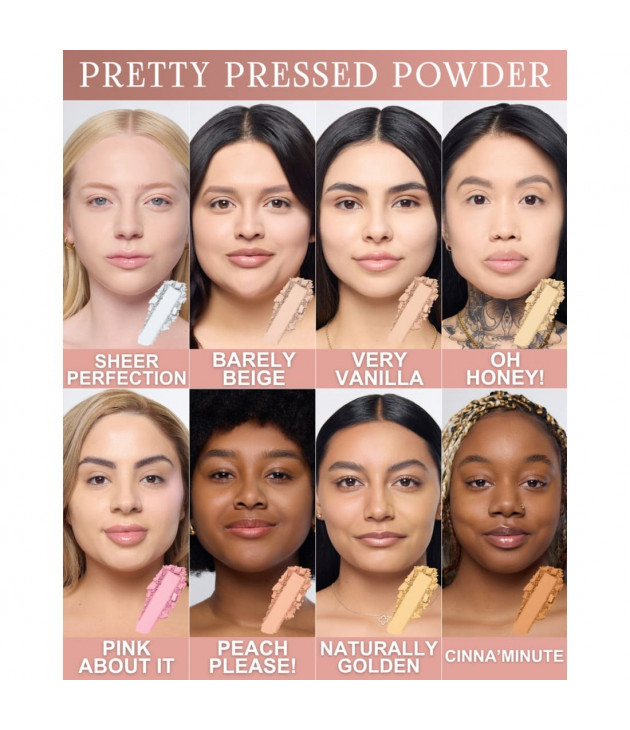 Pretty Pressed Very Vainilla 03 Polvo Compacto Beauty Creations