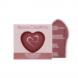 Rubor y balsamo labial Cutie Lip & Cheek Putty Deep Berry  Beauty Creations