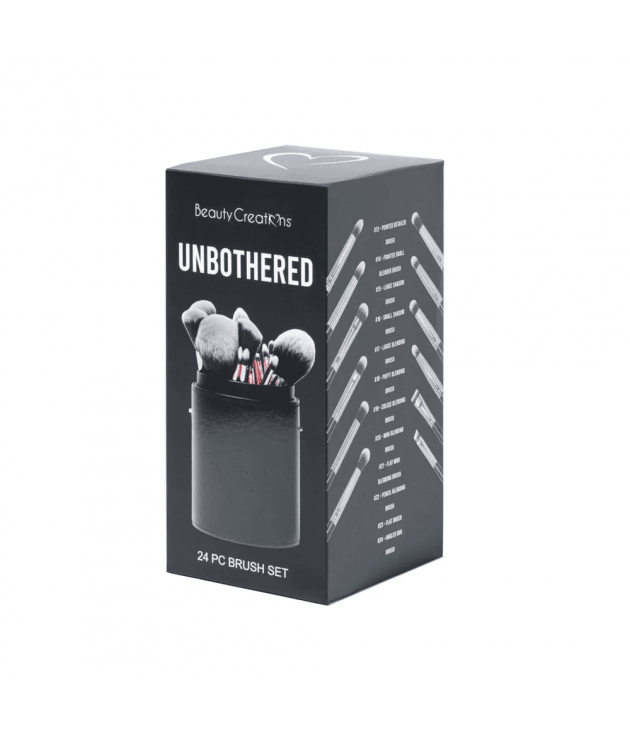 Set De Brochas 24 Piezas Unbothered Beauty Creations