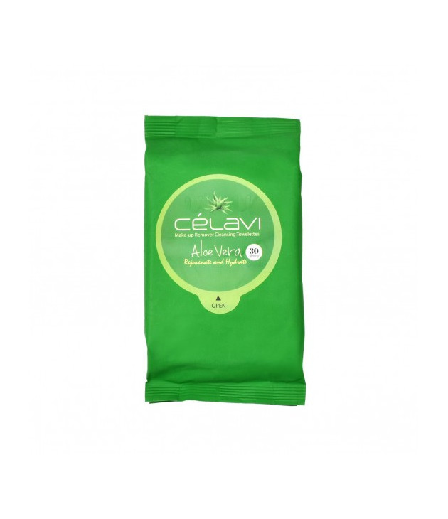 Toallita Desmaquillante Aloe Vera Célavi