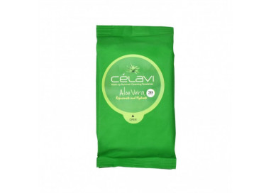 Toallita Desmaquillante Aloe Vera Célavi
