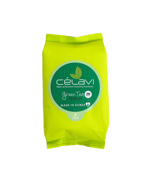 Toallita Desmaquillante Té Verde Célavi