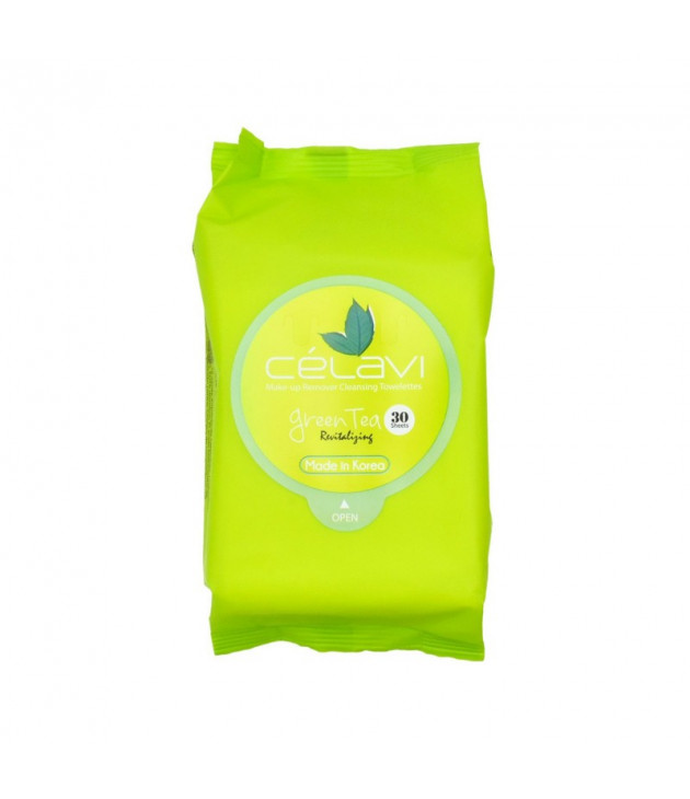 Toallita Desmaquillante Té Verde Célavi