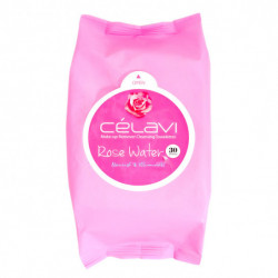 Toallita Desmaquillante Agua de Rosas Célavi