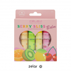 4 Balsamos Berry Bliss Lip Balm Celavi