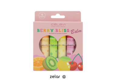 4 Balsamos Berry Bliss Lip Balm Celavi