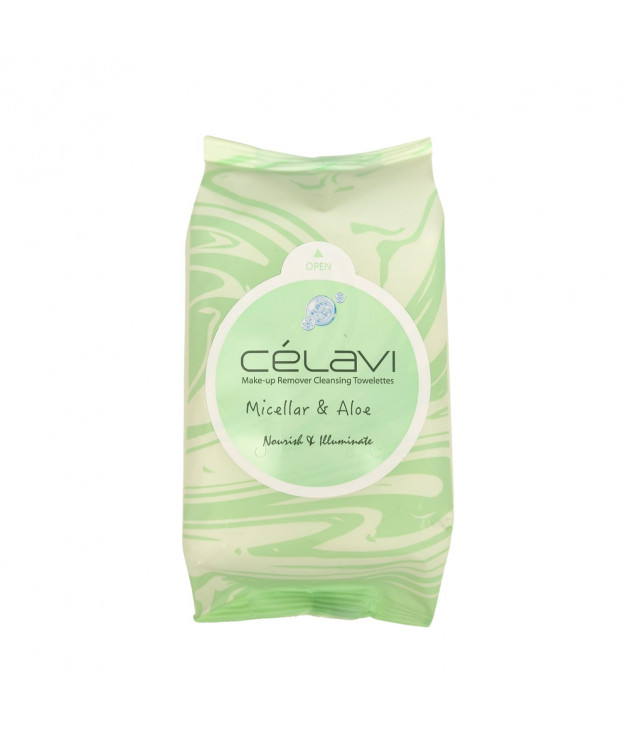 Toallita Desmaquillante micelar y aloe  Célavi