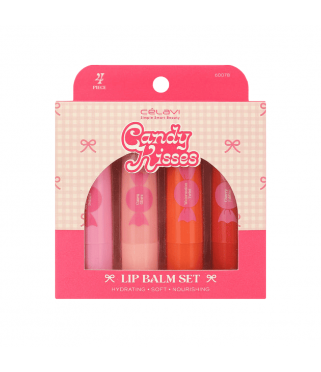 Lip Balm Set Candy Kisses Celavi