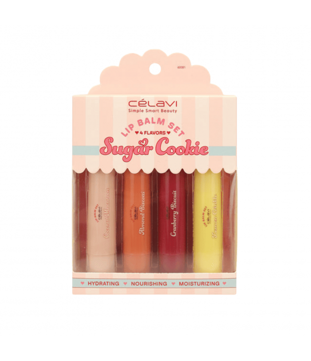 Lip Balm Set Sugar Cookie Celavi