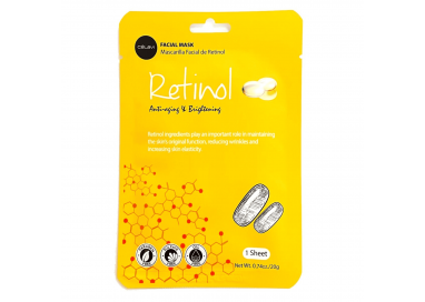 Mascarilla facial de Retinol Celavi