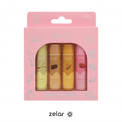 Set de 4 Bálsamos Labial Sweet Treats Celavi