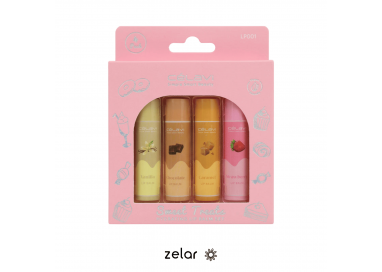 Set de 4 Bálsamos Labial Sweet Treats Celavi