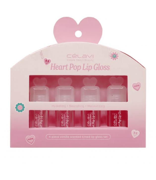 Heart Pop Lip Gloss Celavi