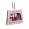 Snowflake Sparkle Lip Gloss Trio Peanuts Celavi