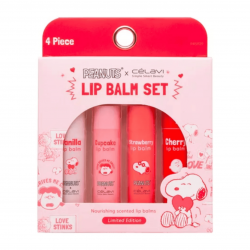Lip Balm Set Peanuts x Celavi