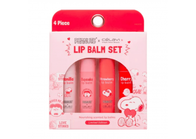 Lip Balm Set Peanuts x Celavi