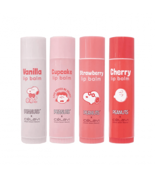 Lip Balm Set Peanuts x Celavi