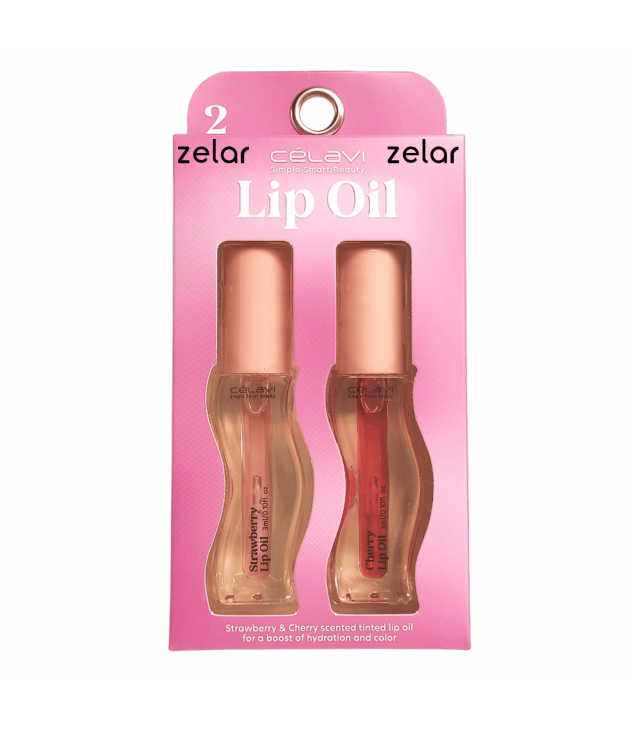Strawberry & Cherry Lip Oil Celavi