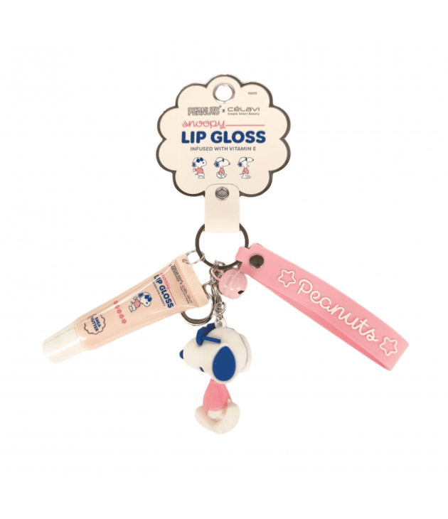 Llavero Rosa De Brillo Labial P60195 Peanuts Celavi