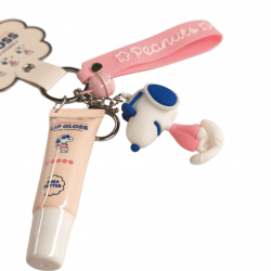 Llavero Rosa De Brillo Labial P60195 Peanuts Celavi