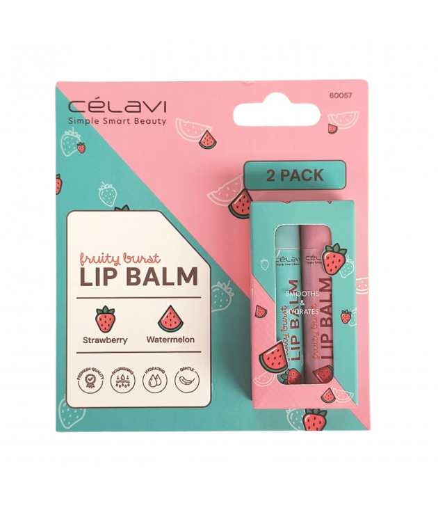 Bálsamos Labial Fresa + Sandia Celavi