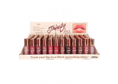 12 Thirsty Pout Hi-Shine Lip Gloss Italia Deluxe