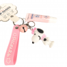 Brillo de labios con llavero rosa P46016 Peanuts Celavi