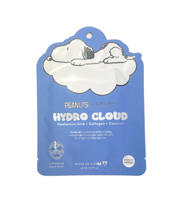 Mascarilla Hydro Cloud Peanuts Celavi