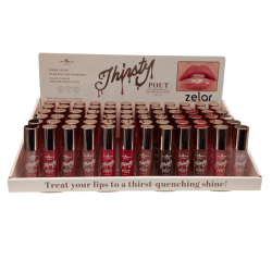 12 Thirsty Pout Hi-Shine Lip Gloss Italia Deluxe