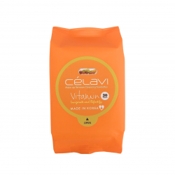 Toallita Desmaquillante con Vitaminas Célavi
