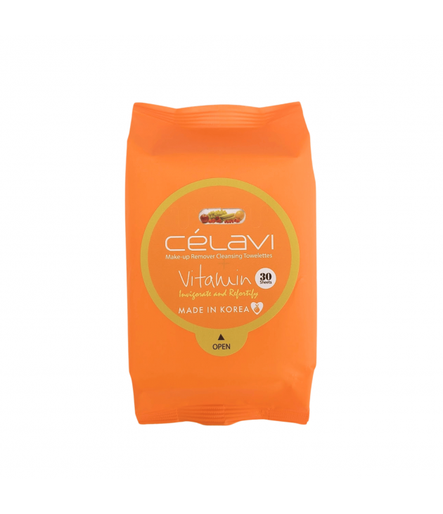 Toallita Desmaquillante con Vitaminas Célavi