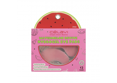 12 Parches para los ojos sandia Hydrogel eye pads Célavi