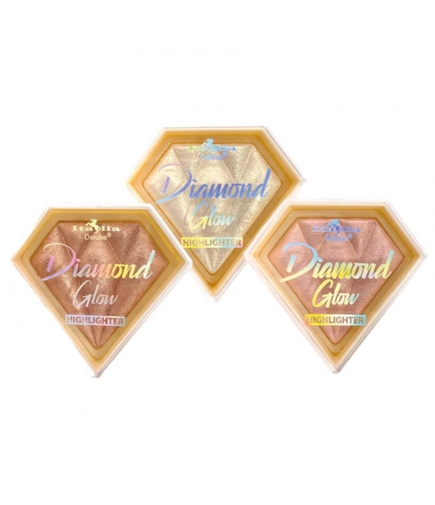 3 Iluminadores Diamond Glow Italia Deluxe