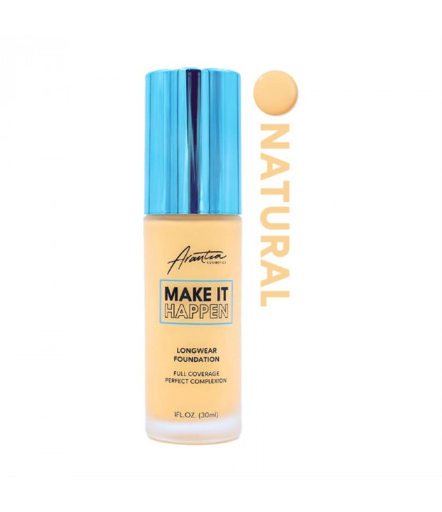 Base de Maquillaje Make it Happen Full Coverage Arantza Cosmetics
