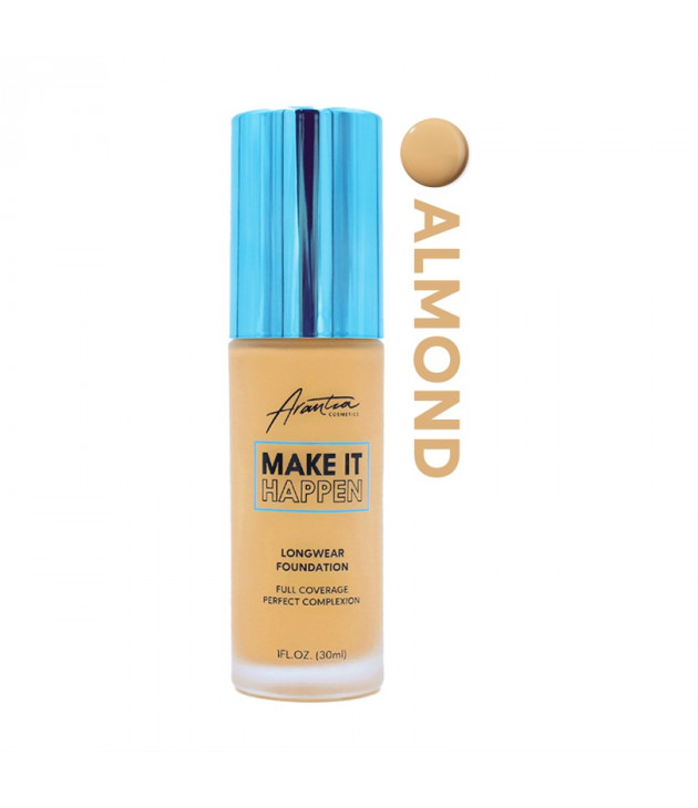 Base de Maquillaje Make it Happen Full Coverage Arantza Cosmetics