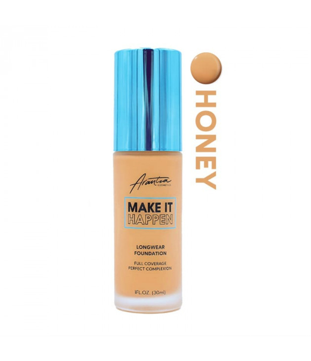 Base de Maquillaje Make it Happen Full Coverage Arantza Cosmetics